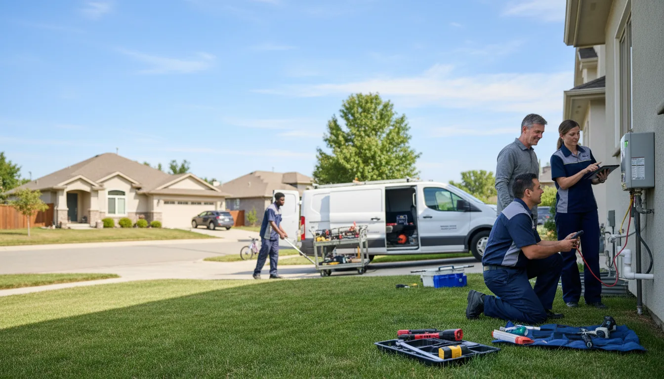 Tankless water heater service in Gregory, AR